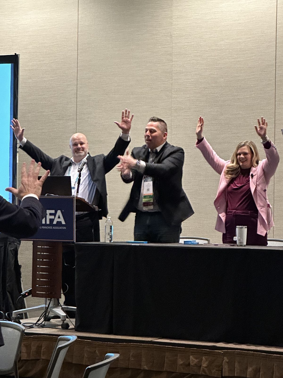 Joe Malmuth leading an IFA session
